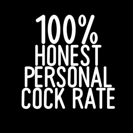 honest cock rate