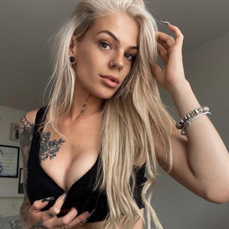 inked blonde