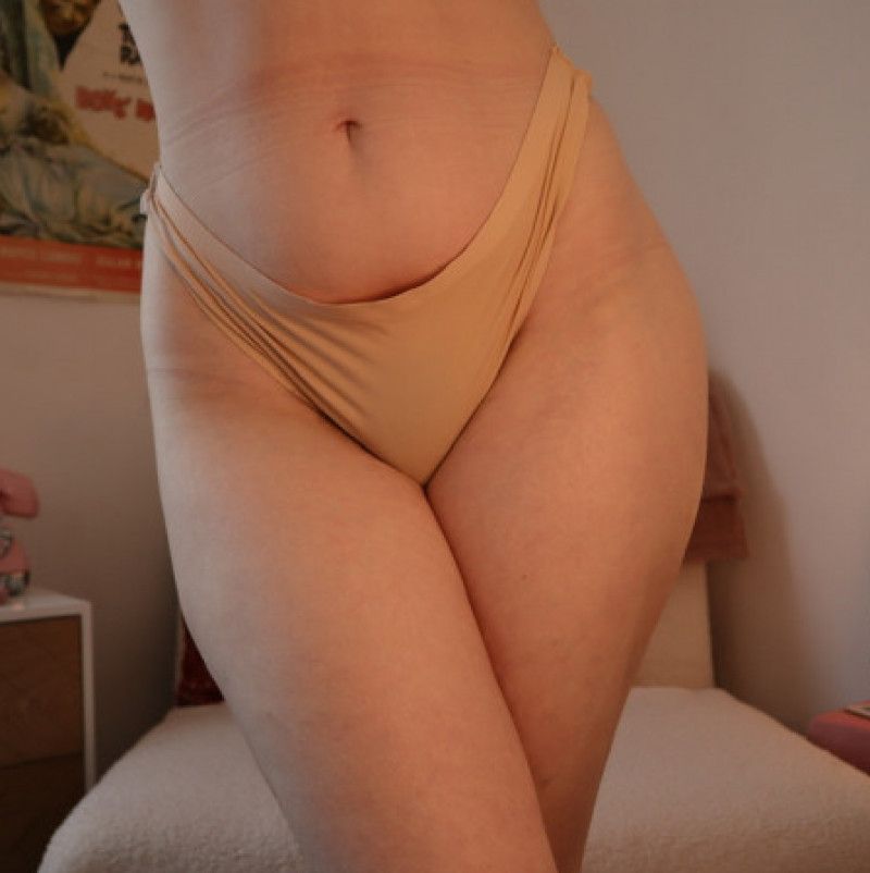 Nude Microfibre Panties