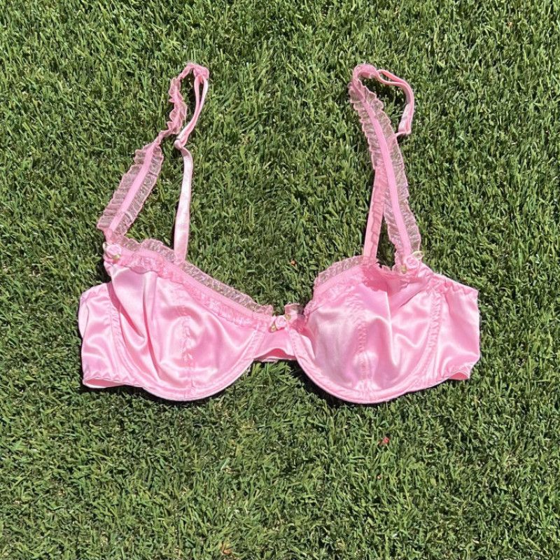 Cute Rose Pink Bra