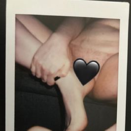 Grinding Foot Against My Pussy Instax 1