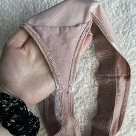 NEW Pink Silky Soft Fur Thong