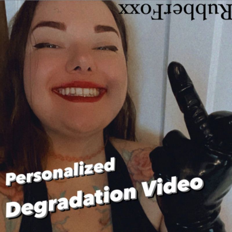 Custom Verbal Humiliation Video