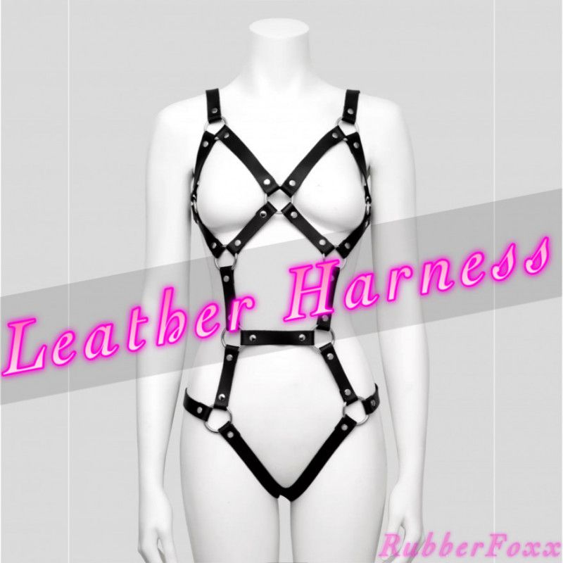 WISH LIST Leather Body Harness