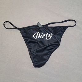 WORN Dirty String Bikini Panties