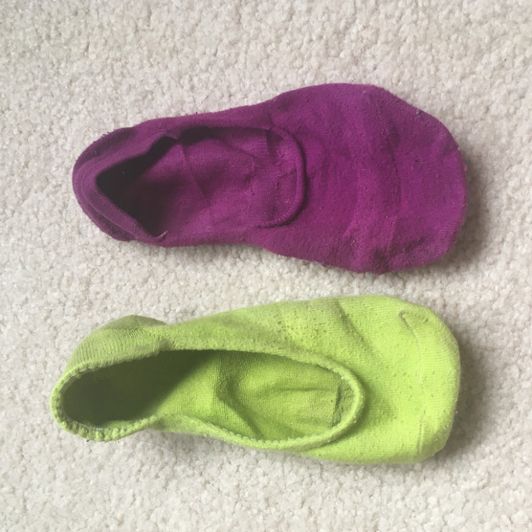 Worn Socks with Foot Scent
