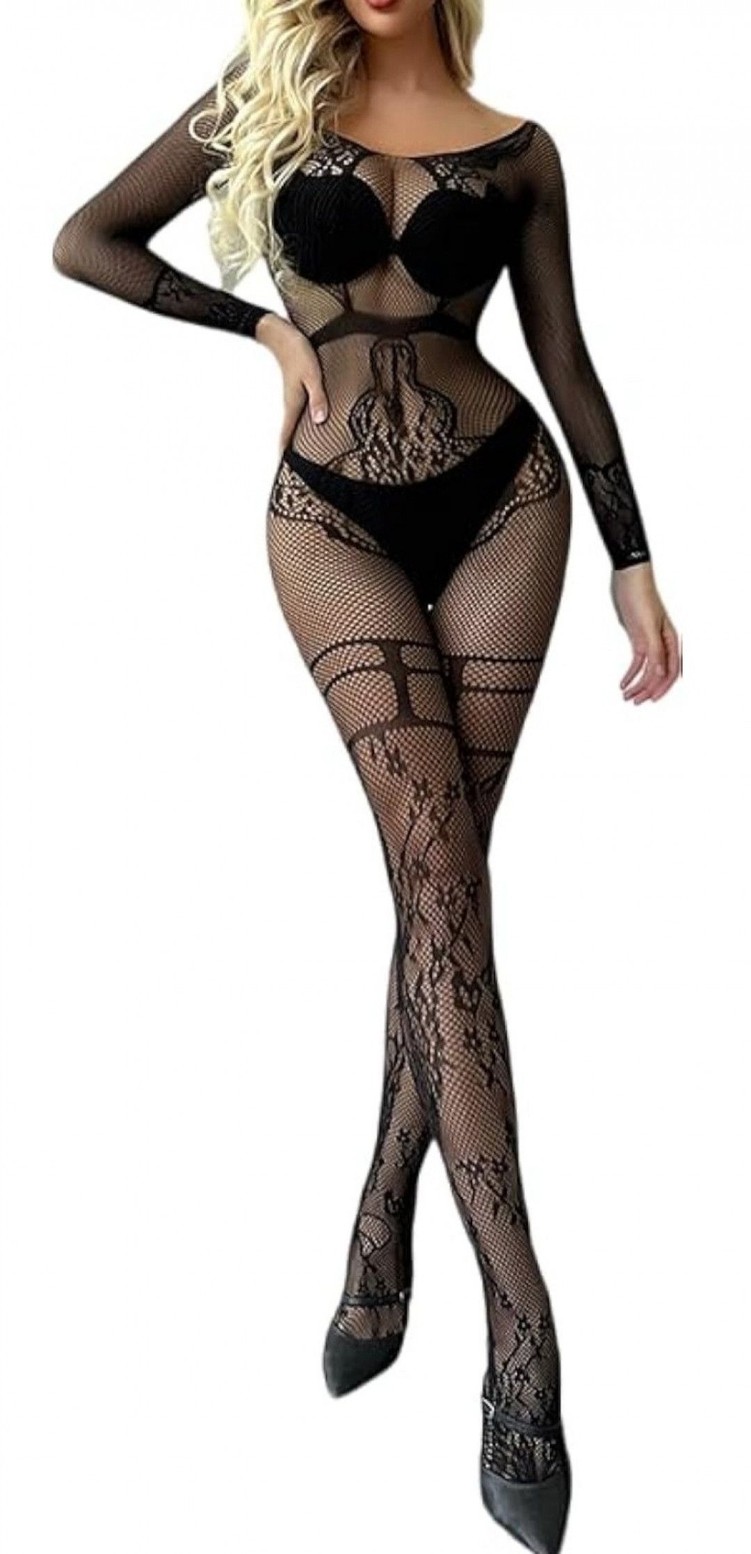 Fishnet Body Suit