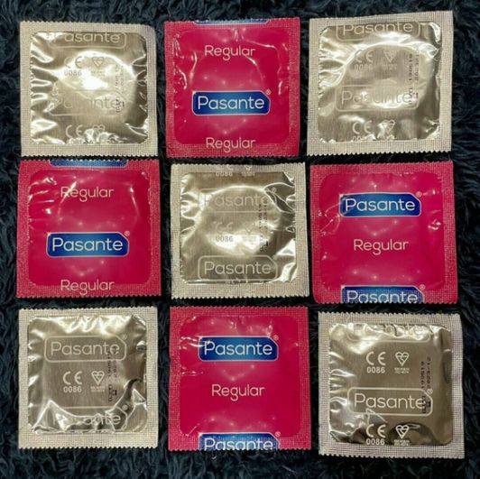 24 pack of used condoms