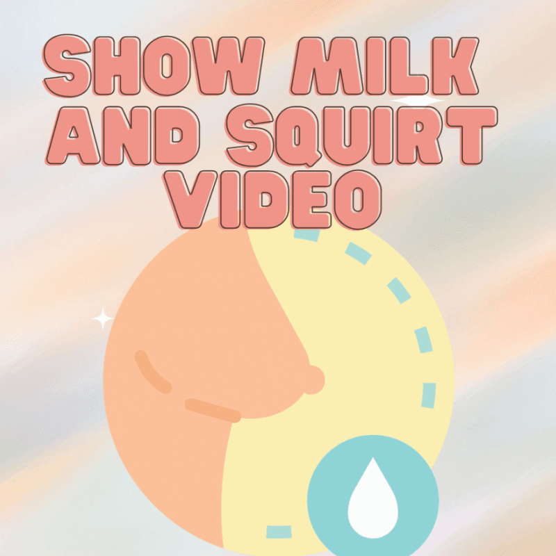 show milk and squirt video