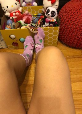 Purple Holiday Socks Free Shpping!