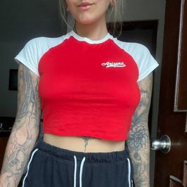 Sweaty arizona crop top