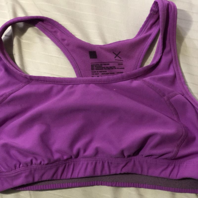 Purple Sports Bra