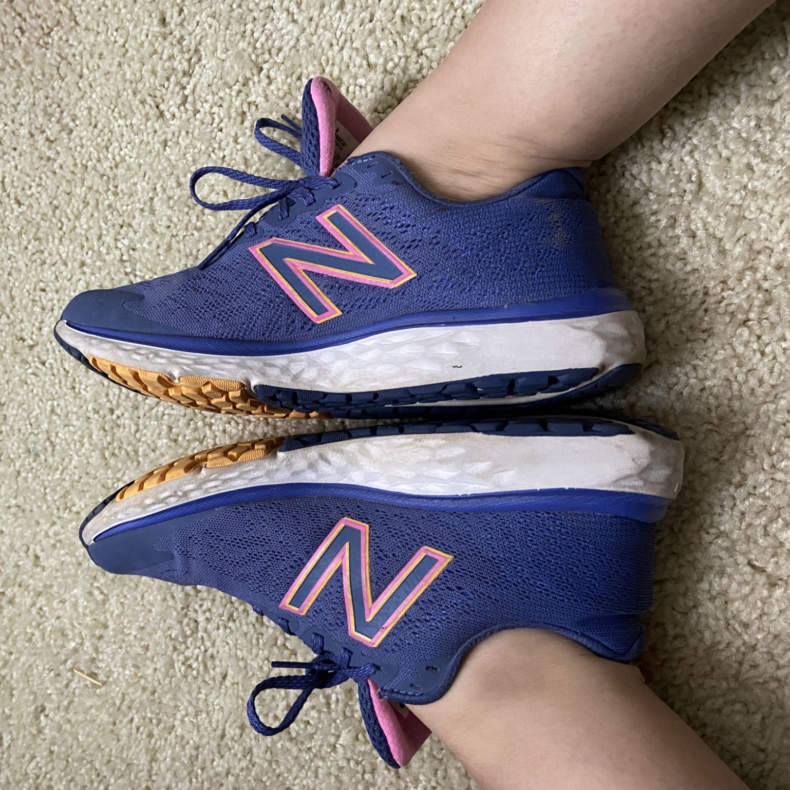 Blue New Balance Sneakers