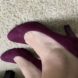 Purple Pumps