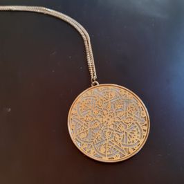 Long Golden Necklace