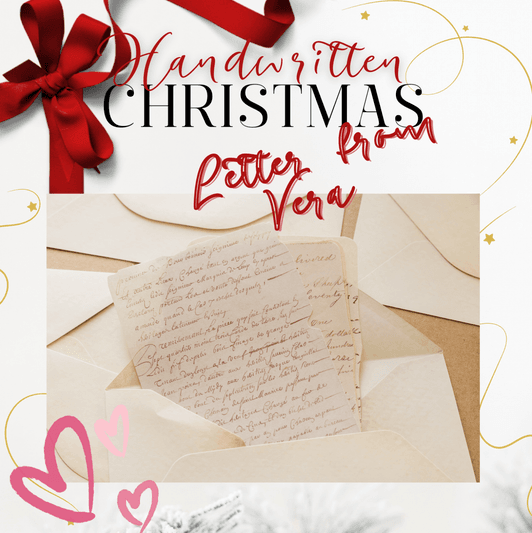 Hand Written Christmas Letter by Vera
