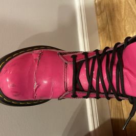 Pink Patent Doc Martens