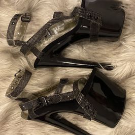 Sexy Black Platforms