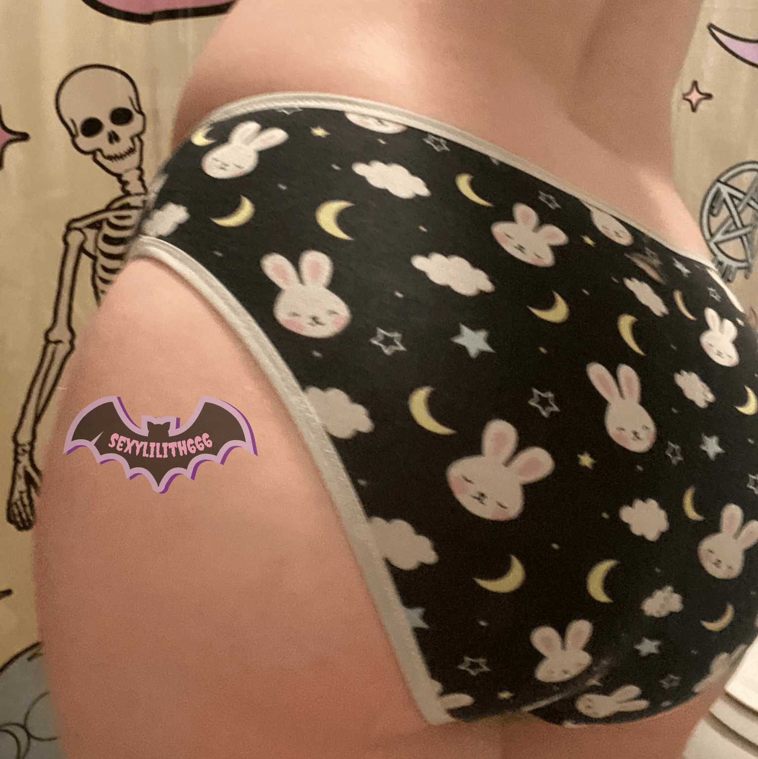 Adorable fullback print cotton panties