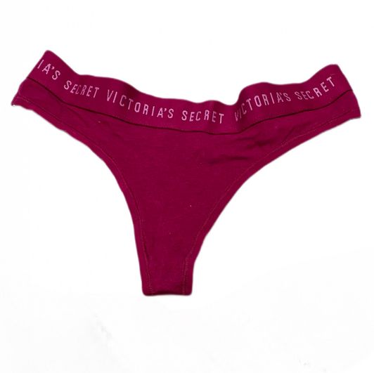 Used Victorias Secret Cotton Thong Panty