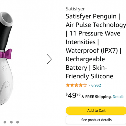 Gift Me Penguin Vibrator