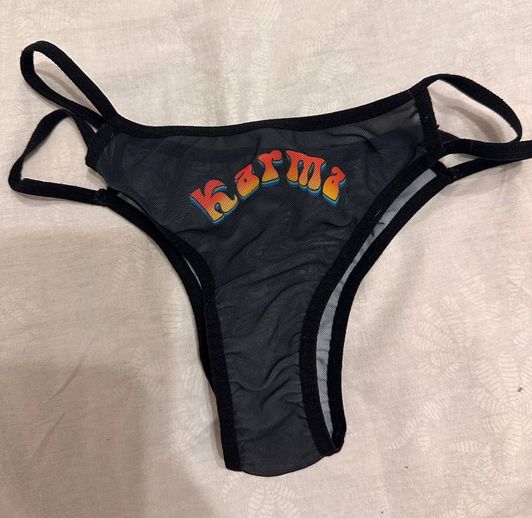 Black Karma thong