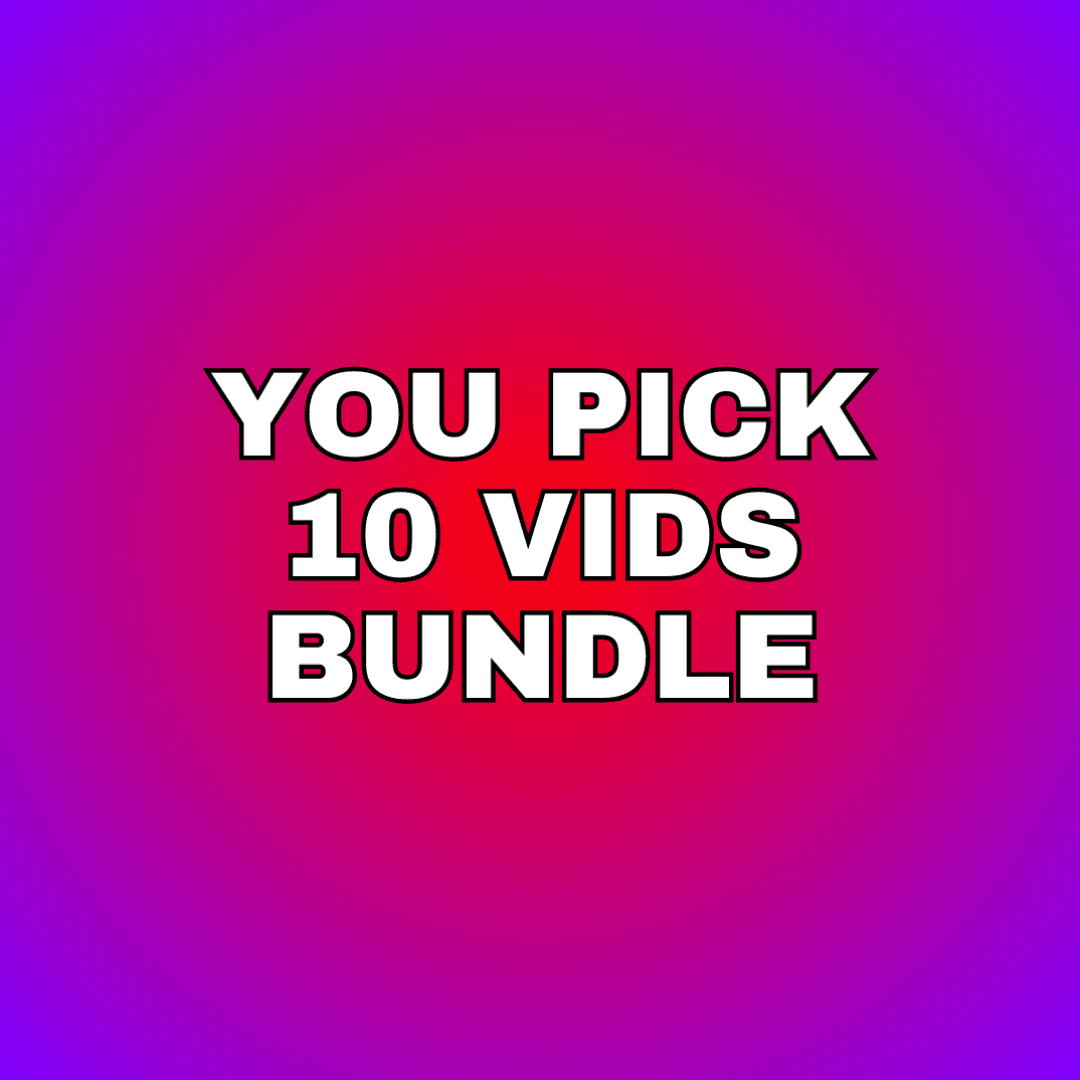 Select Your Own 10 Solo Vids Bundle Deal