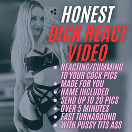 Reacting To Your Dick Video HONEST