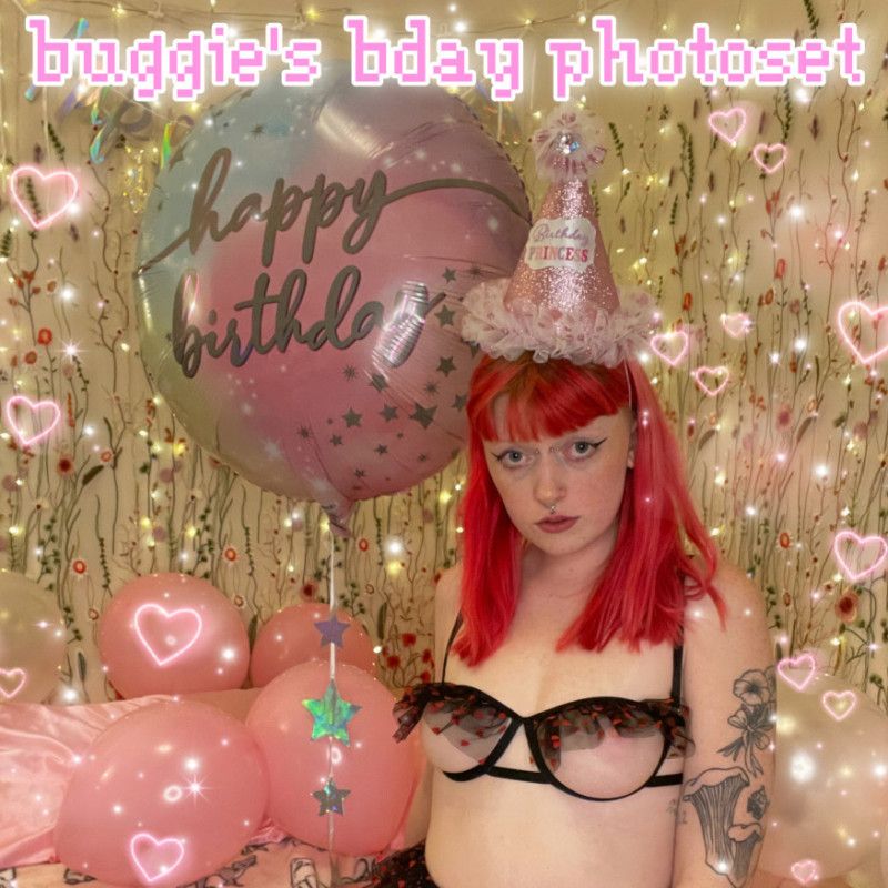 buggies bday photo set