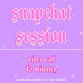 premium snap session 15 min