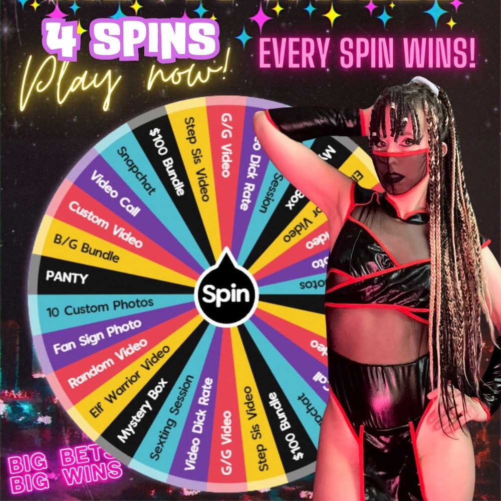 MEGA WHEEL: 4 SPINS