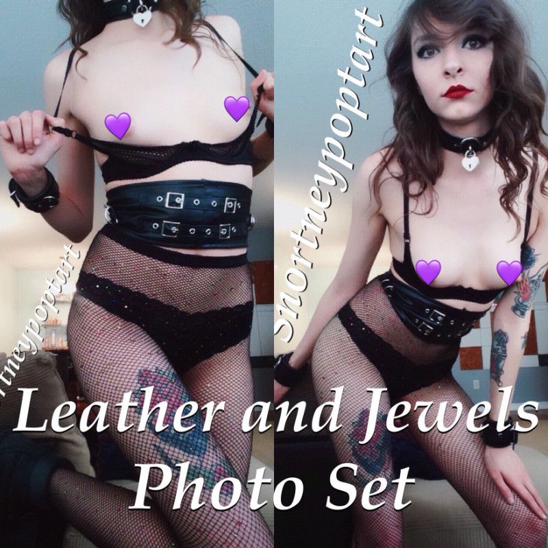 Jewels and Leather Photo Set