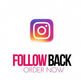 FOLLOW BACK on INSTAGRAM