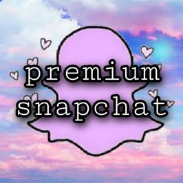 Premium Snapchat!! 1 MONTH