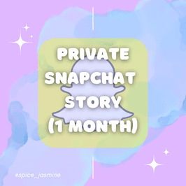 Private Snapchat Story for 1 Month