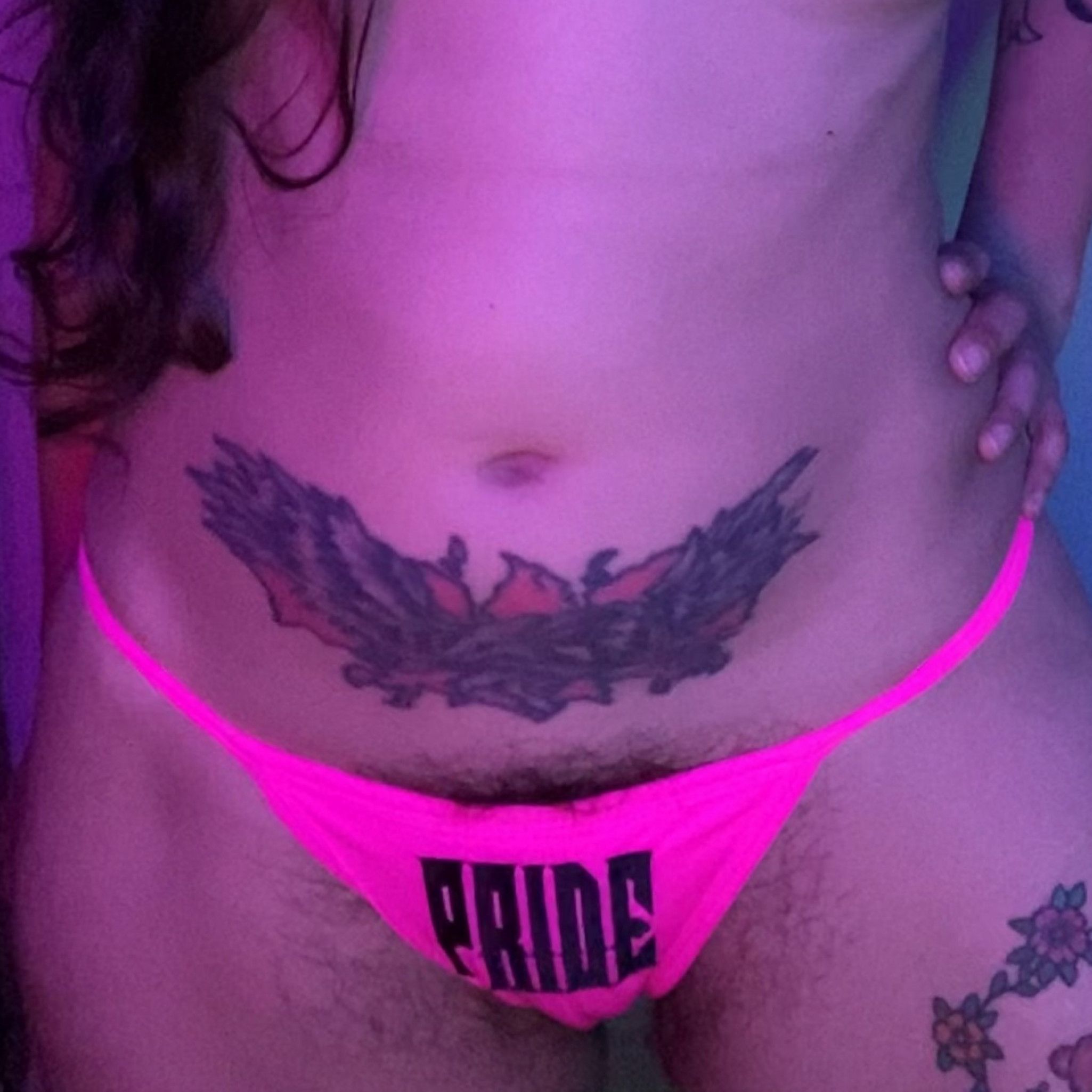 Hot Pink Pride Panties Worn for One Day