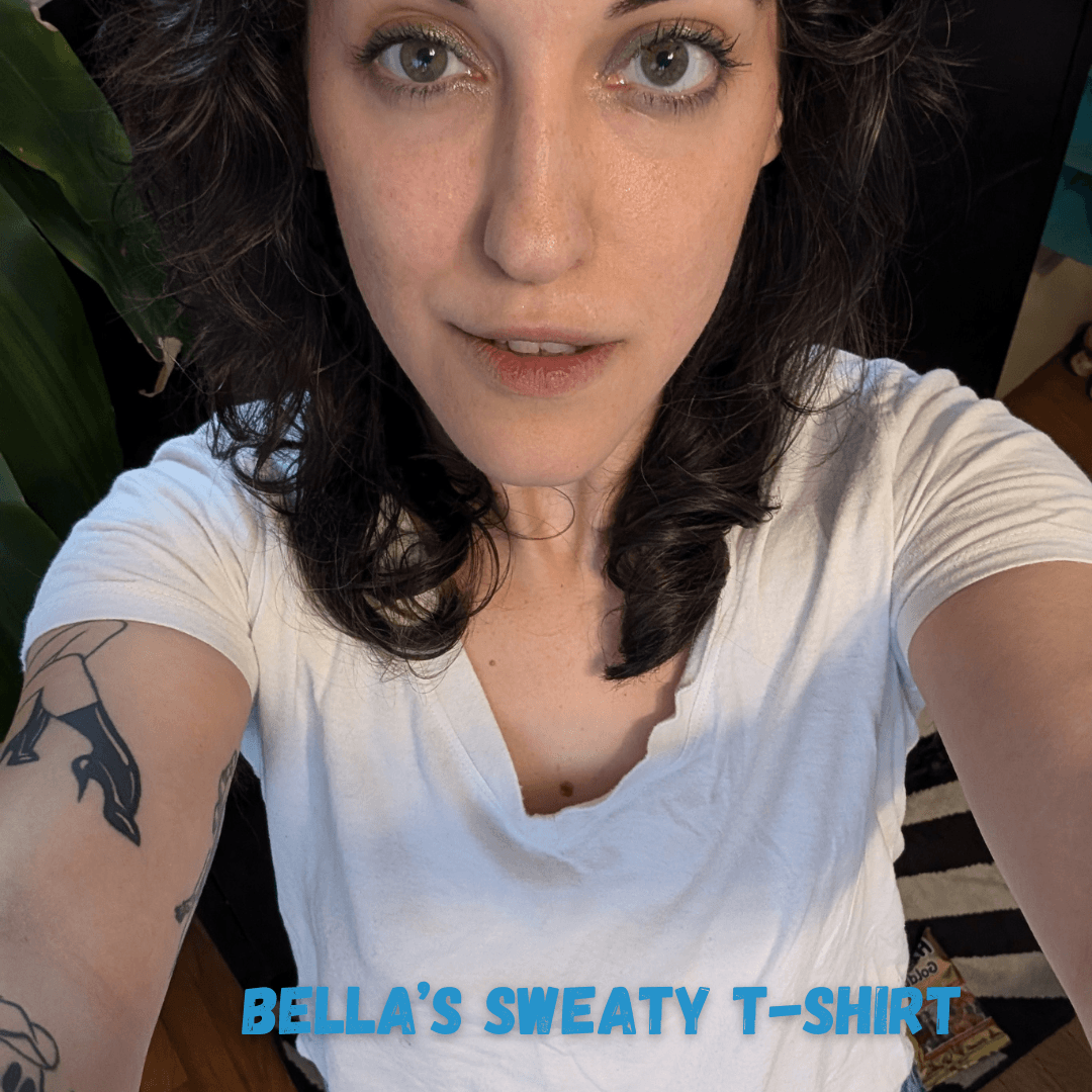 Bellas Sweaty TShirt