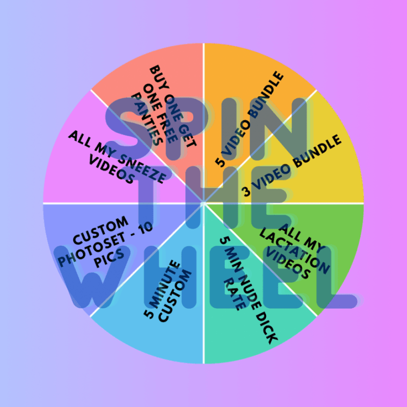 Spin the Wheel: One Spin