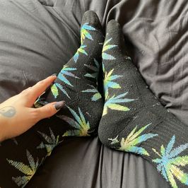 2 Day Worn HUF Socks