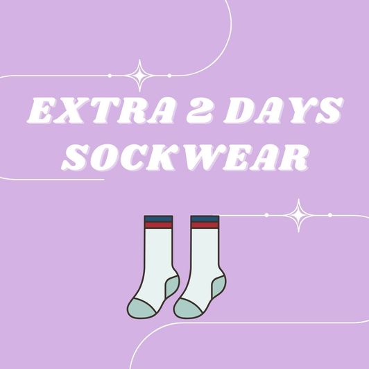 Extra 2 Days Sock Wear
