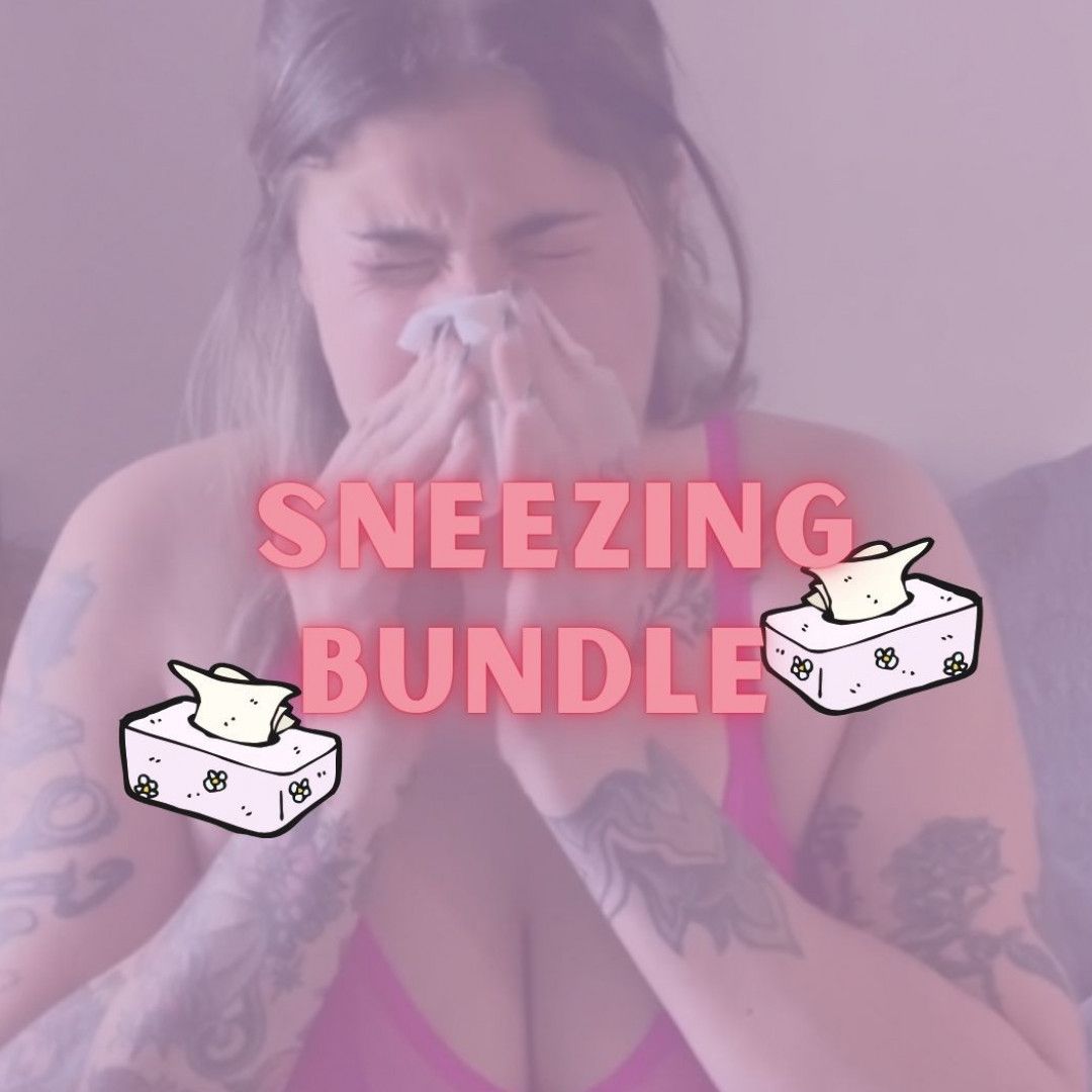 Sneezing Video Bundle!