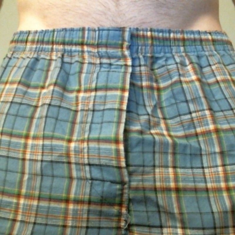 Light blue boxers