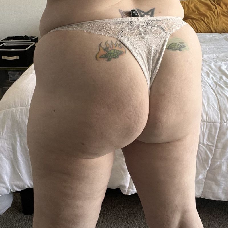 White thong