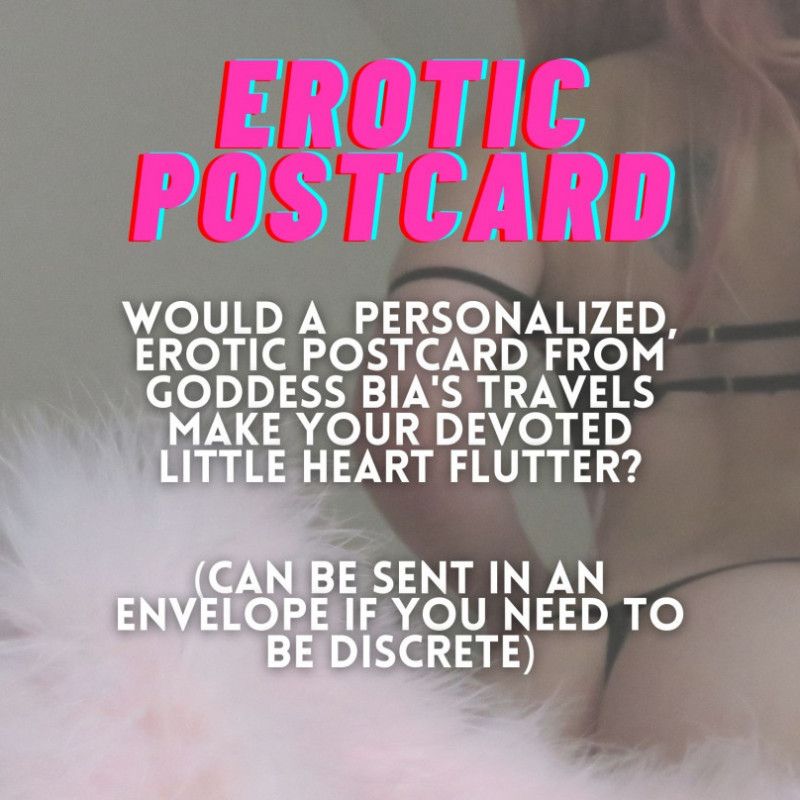 Erotic Postcard