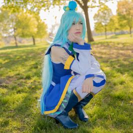 Konosuba Aqua Cosplay HD Photoset