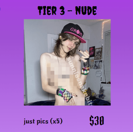 RAWR XD nude photoset