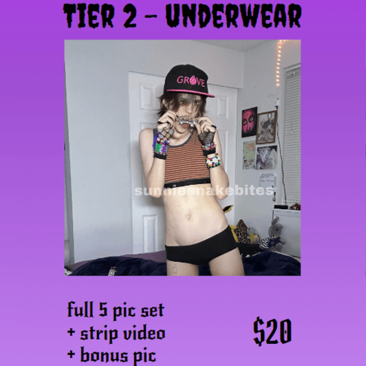 RAWR XD full panty photoset