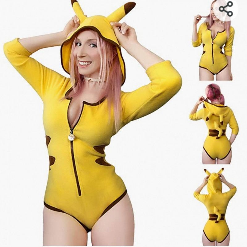 Pokémon Cosplay Sexy Onesie Outfit