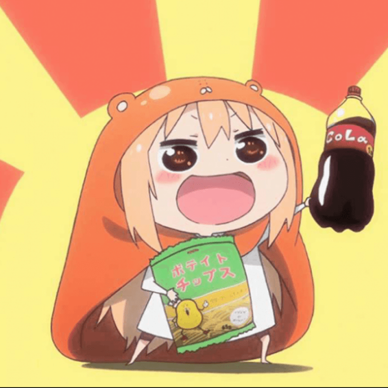 MUKBANG ANIME GIRL : Himouto Humaru Chan