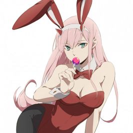 Zero Two bunny version custom photos